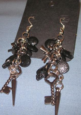 Gothic Lolita Charm Earrings