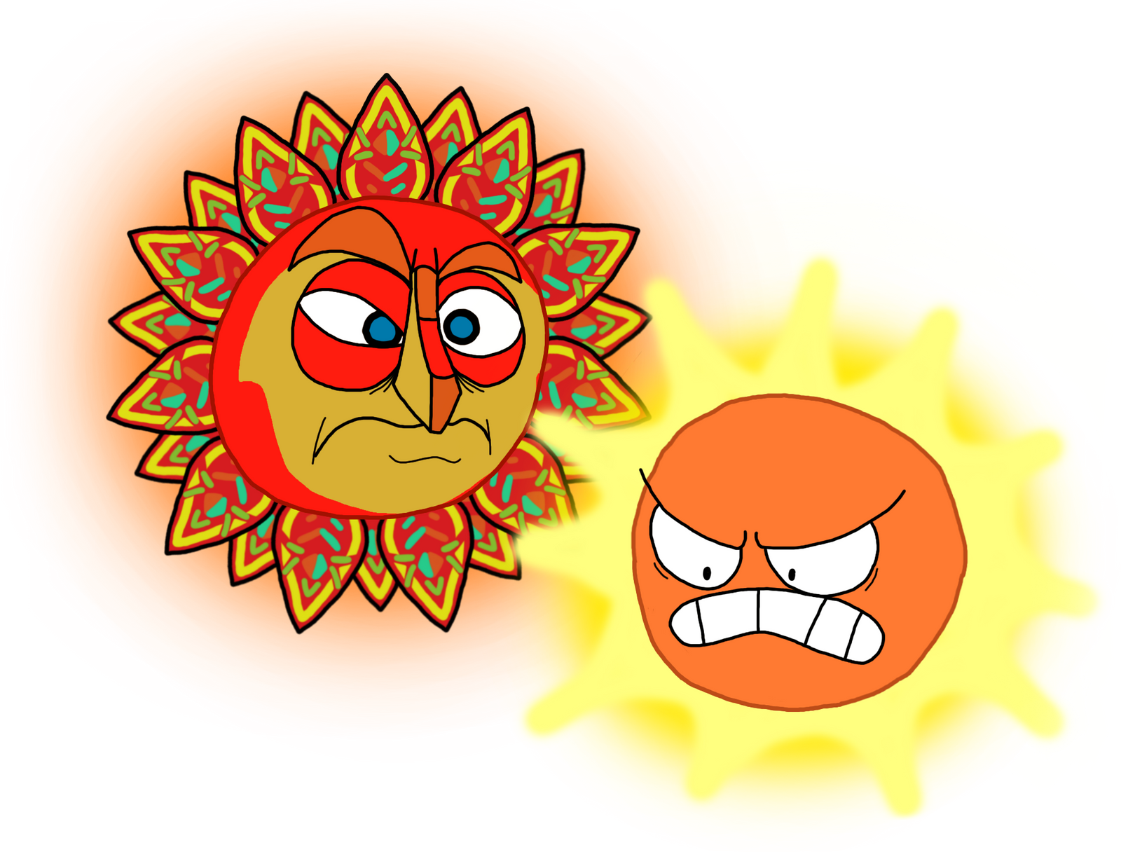 Angry Sun Deviantart The Angry Suns by JustALizardHead on DeviantArt