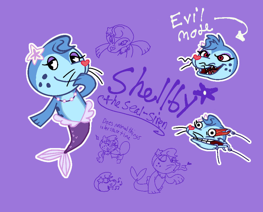 Shellby Basha HTF fan character:Shellby by Pilgrim-sportydog on DeviantArt