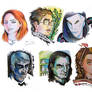 Harry Potter Characters Sketch