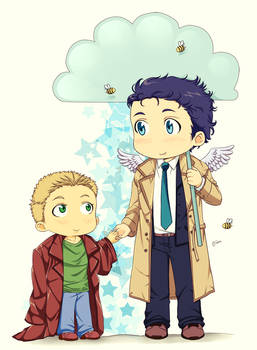 Castiel and Dean