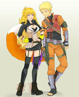 Naruto and Yang Xiao Long