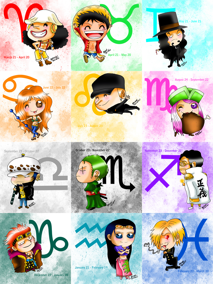 One Piece Zodiac New Version