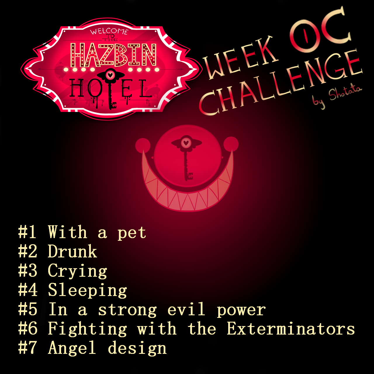 Hazbin Hotel Week Oc Challenge! by ShotataArt on DeviantArt