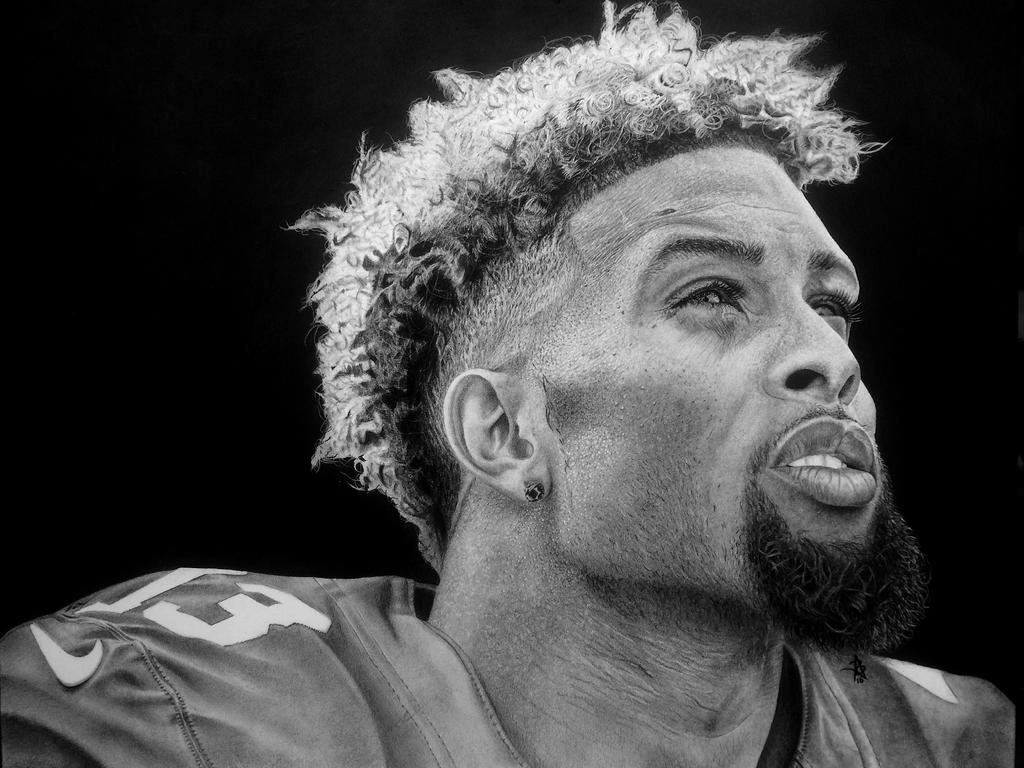 Odell Beckham Jr. Drawing by wega13 on DeviantArt