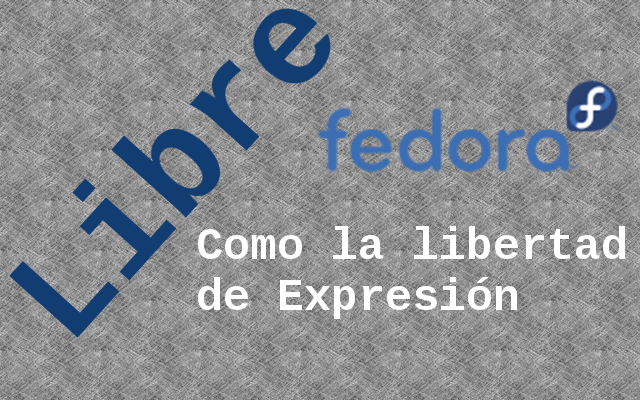 Libre como la libertad de expresion