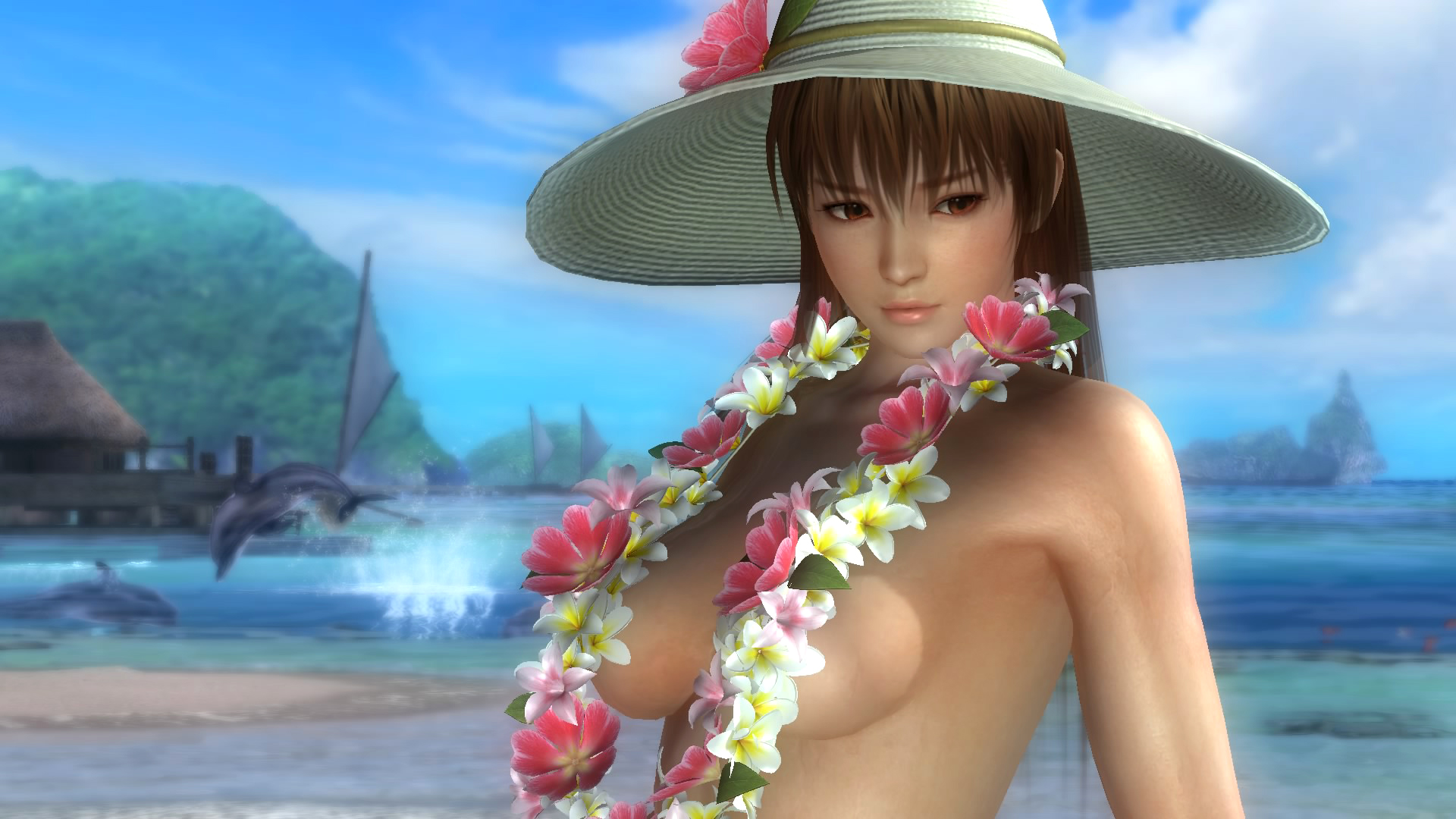 DOA girls on Zack Island 2