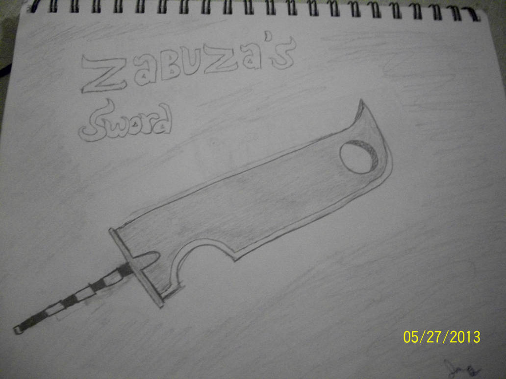 Zabuza's sword by NINE-TAILS-BIJUU on DeviantArt