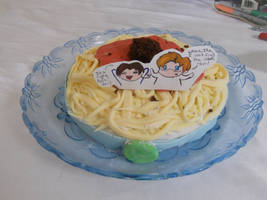 my hetalia pasta cake