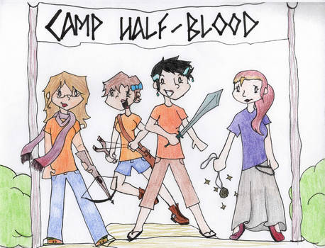 Me n' my pals at Camp Half Blood