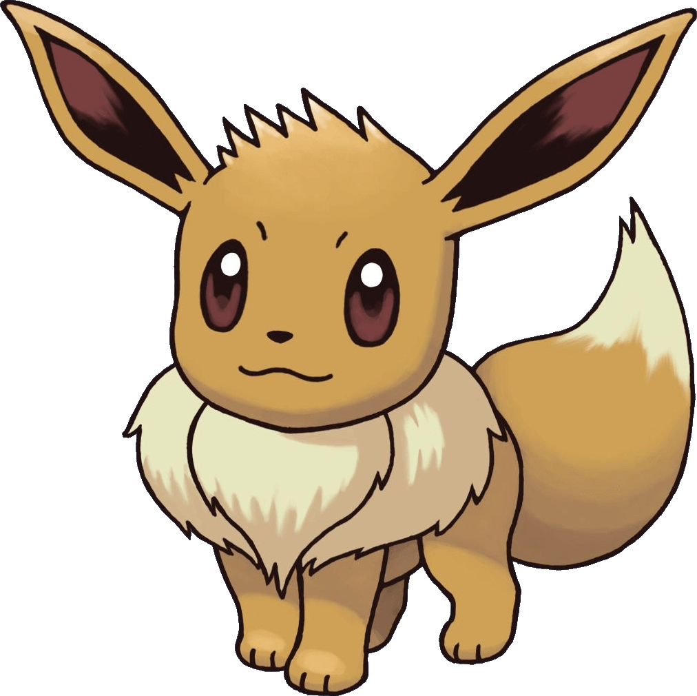 Shiny Eevee (DP Sprite) by Lazoofficial on DeviantArt