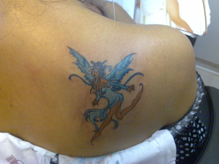 angel tattoo