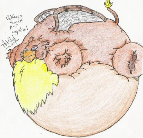 Kuya Shell Inflated Kuya colored by Halfshell on DeviantArt