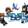 Level Down logo design