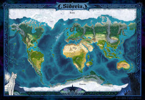 Sideria world map