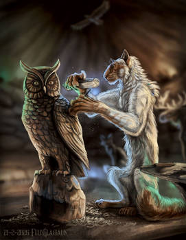 The wood artist