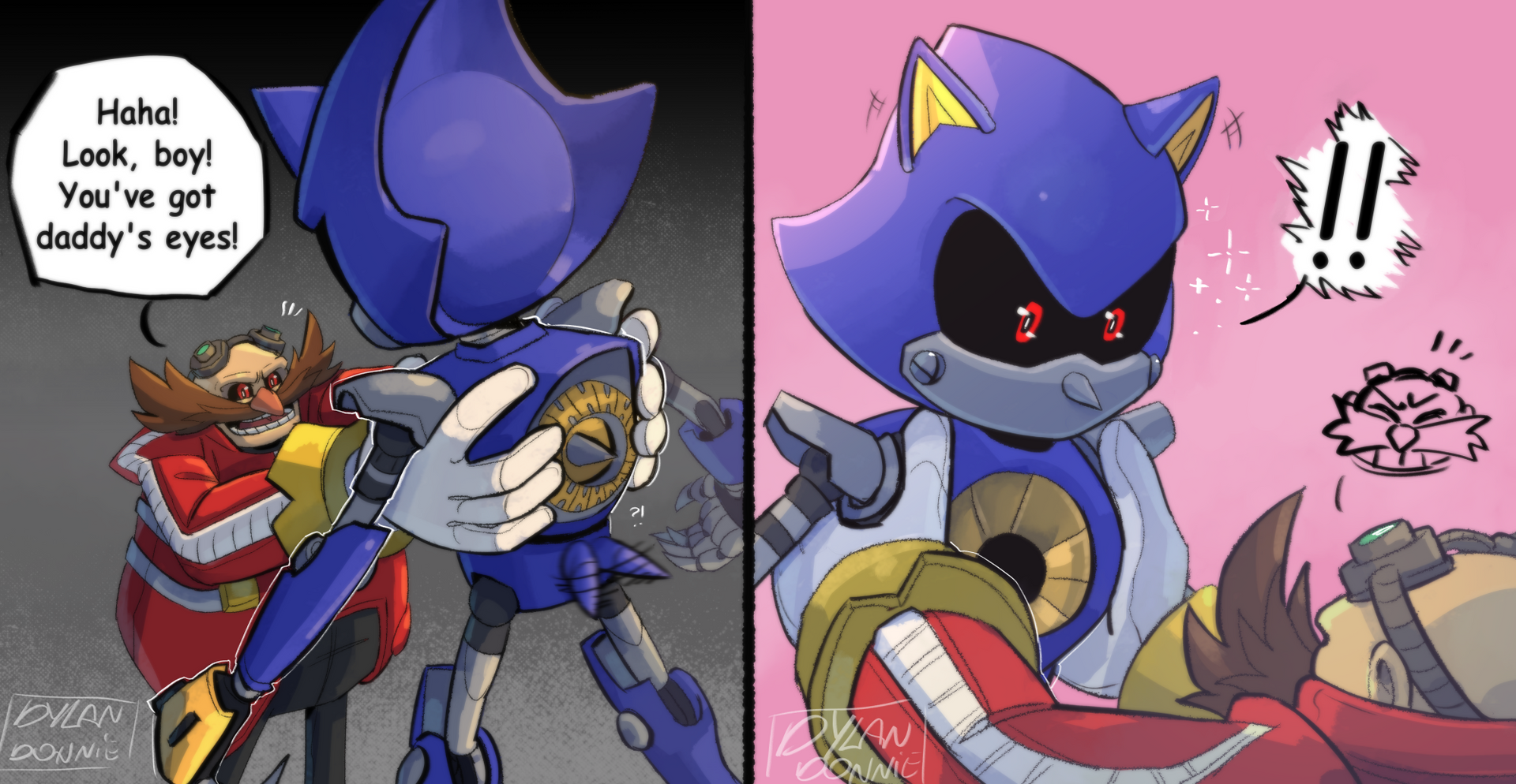 Neo Metal Sonic has always been my favorite character, so I wanted to have  a go at drawing him. Hope you like it! : r/SonicTheHedgehog