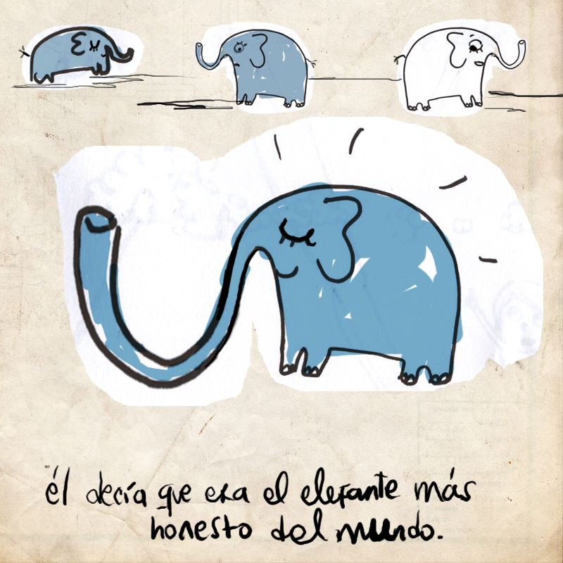 un elefante honesto