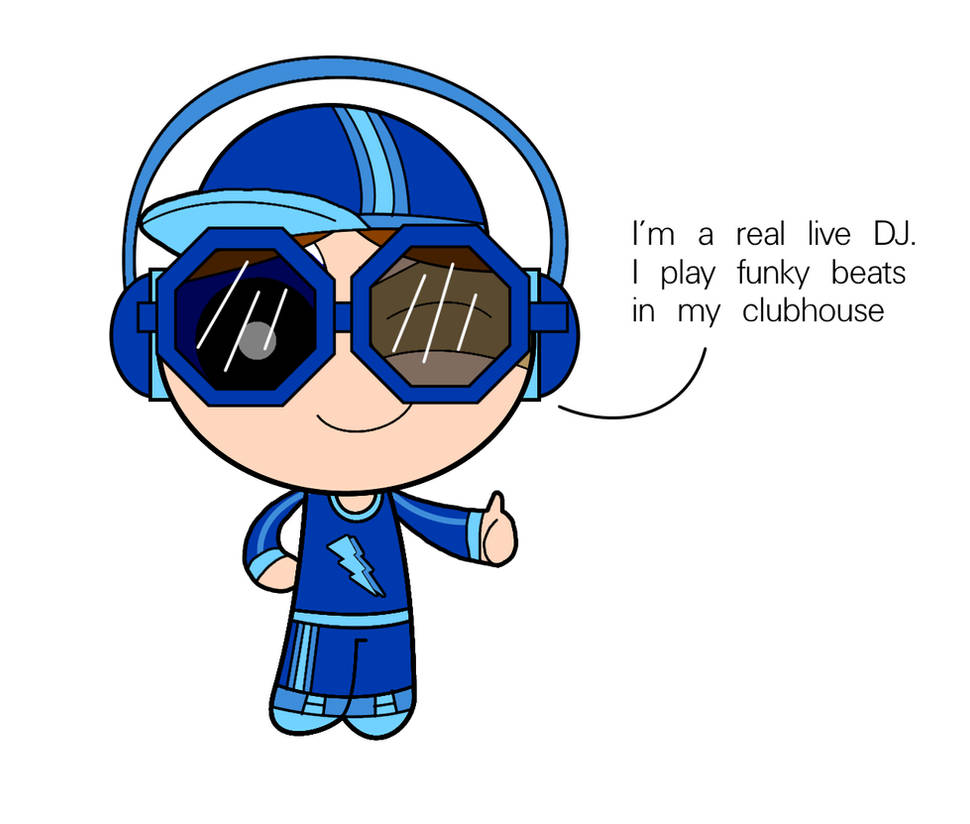 Dmodeejay Me as a DJ by MrBluetheHandsomePPG on DeviantArt