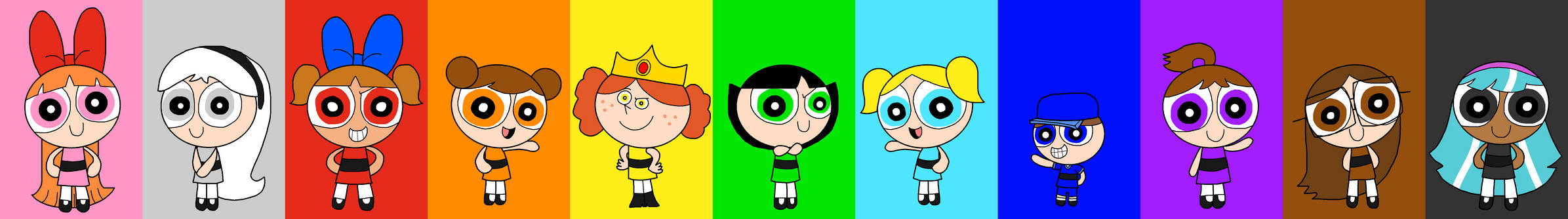Ppg Rainbow Raspberry Powerpuff Rainbow by MrBluetheHandsomePPG on DeviantArt