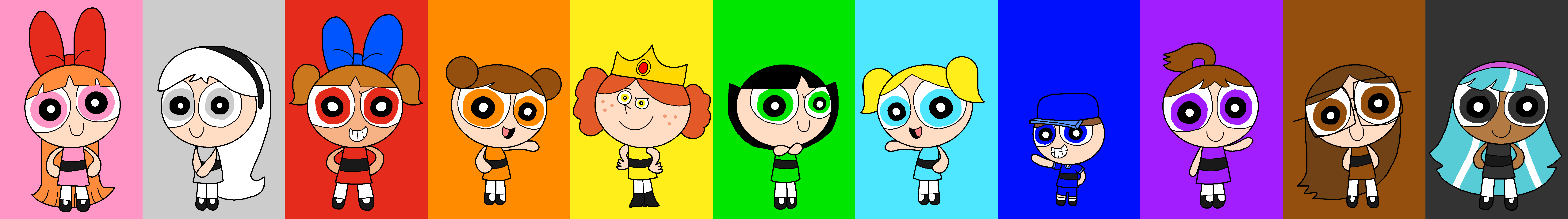 Ppg Rainbow Raspberry Powerpuff Rainbow by MrBluetheHandsomePPG on DeviantArt
