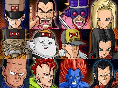 The Androids Red Ribbon Army DBZ by Raydash30 on DeviantArt