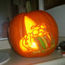 Puking Gnome Pumpkin - Gravity Falls