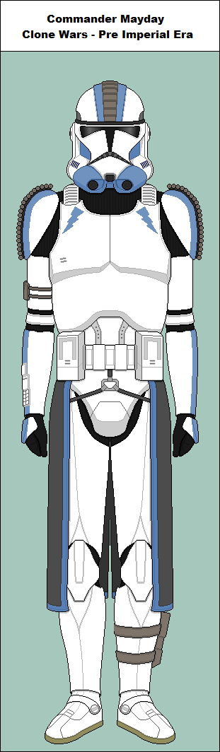 Commander Mayday - Clone Wars by 612-STEAMIE on DeviantArt