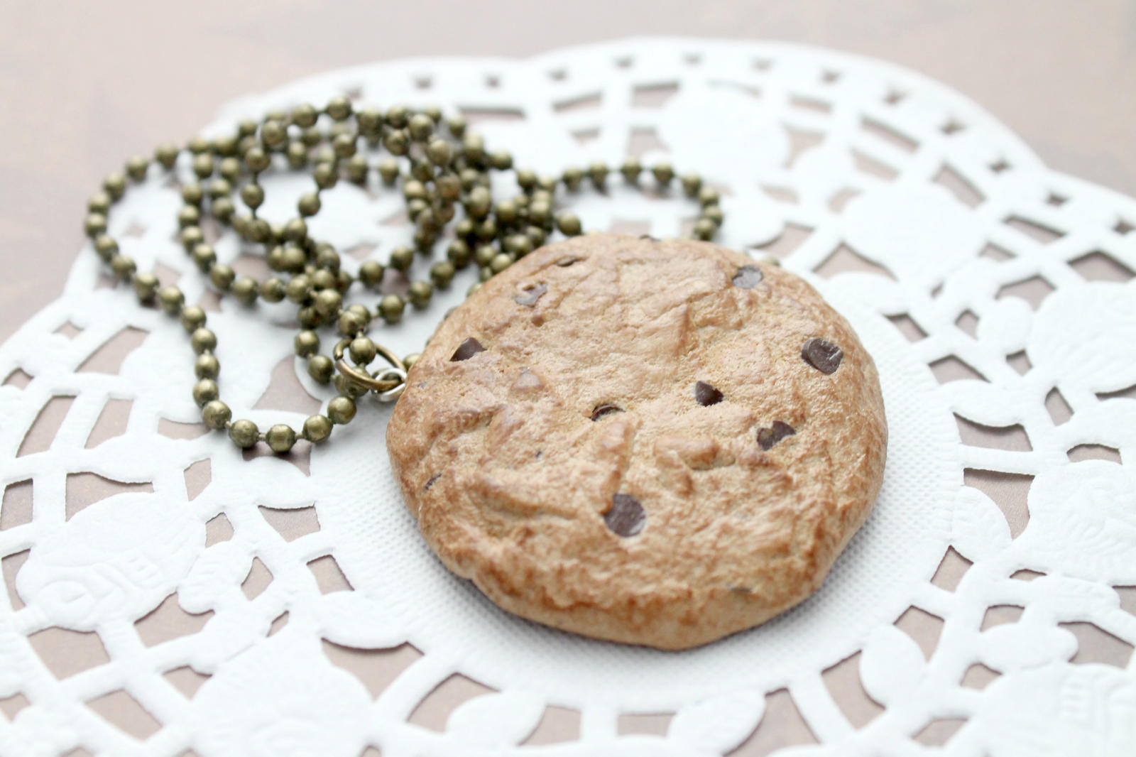 Cookie necklace