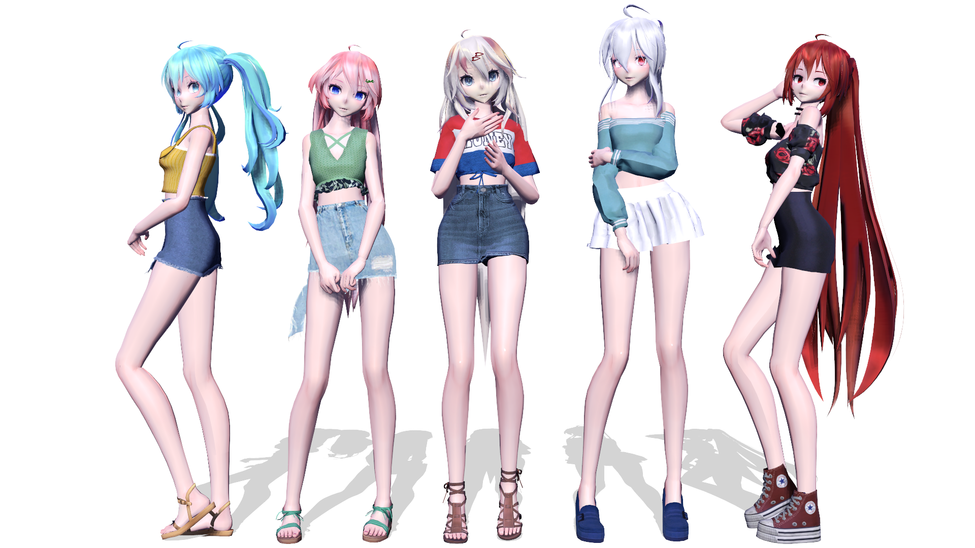 Tda Models TDA Summer Pack // DL MODELS by MarsIssey on DeviantArt