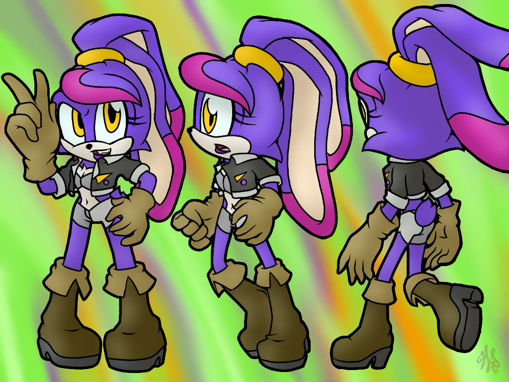 Sonic Oc Rabbit Sonic OC ~ Andrea the Rabbit by JazzyStarrLight on DeviantArt