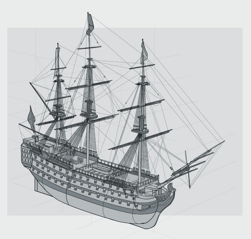 Production Drawing Exercise Ship by MilanMros on DeviantArt