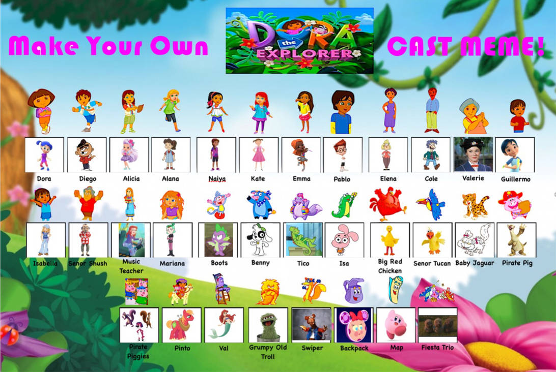 Bo The Explorer Dora The Explorer Cast Meme By Vepzec 0suwre wejsuw Bo the explorer dora the explorer cast meme by vepzec 0suwre wejsuw