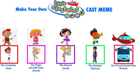 Make Your Own Little Einsteins Cast Meme By Smochdar On Deviantart Make Your Own Little Einsteins Cast Meme By Smochdar On Deviantart