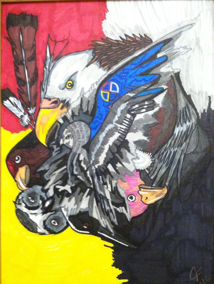 Raptors by NativeAmericanArts on DeviantArt