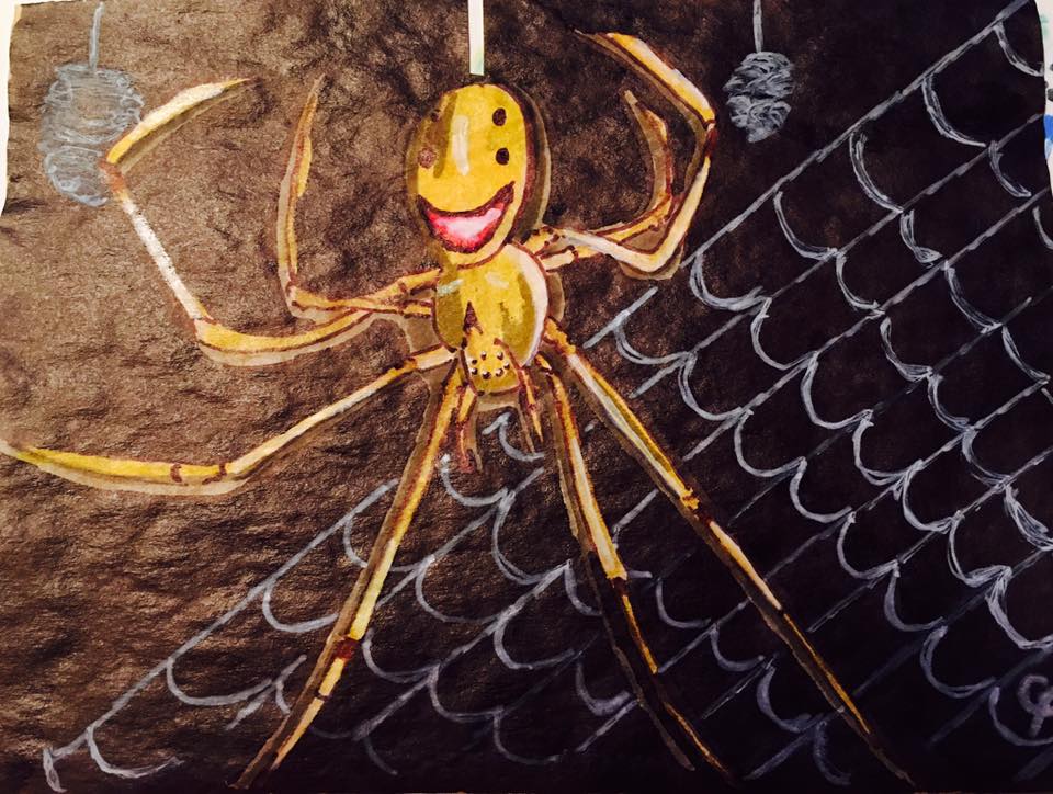 Smiling Spider by NativeAmericanArts on DeviantArt