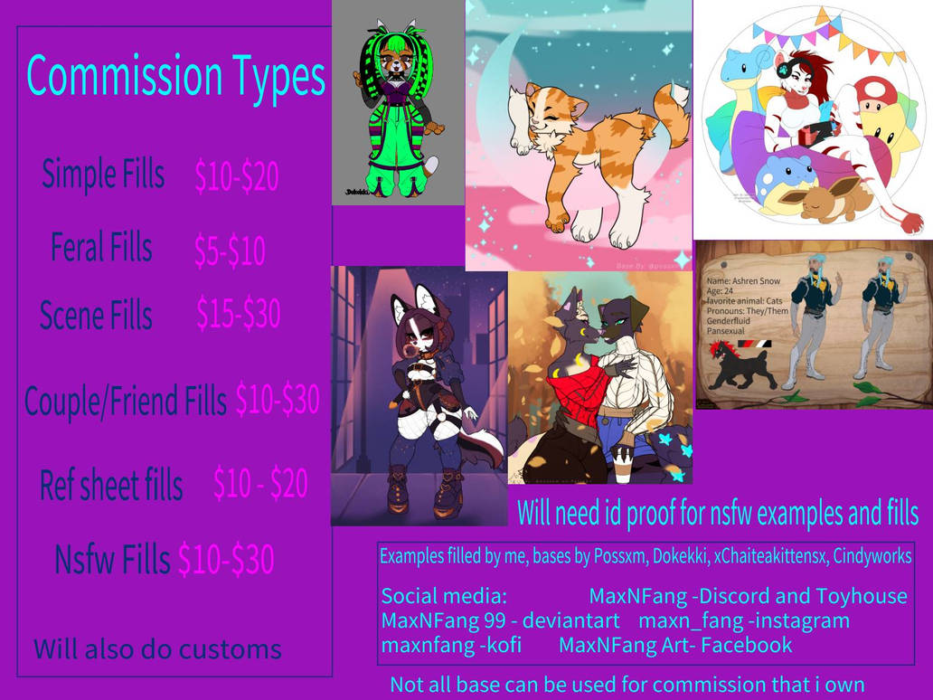 Cosplay Commission.pdf Commission sheet by MaxNFang99 on DeviantArt