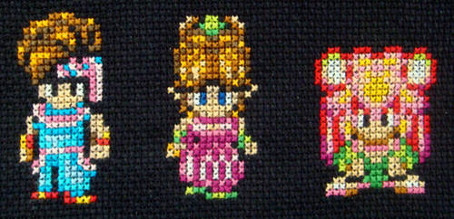 Secret of Mana Cross Stitch