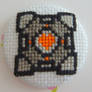 Companion Cube ver. 2 pin