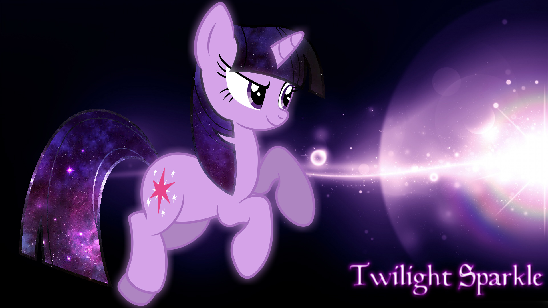 Twilight Sparkle - Universe Wallpaper