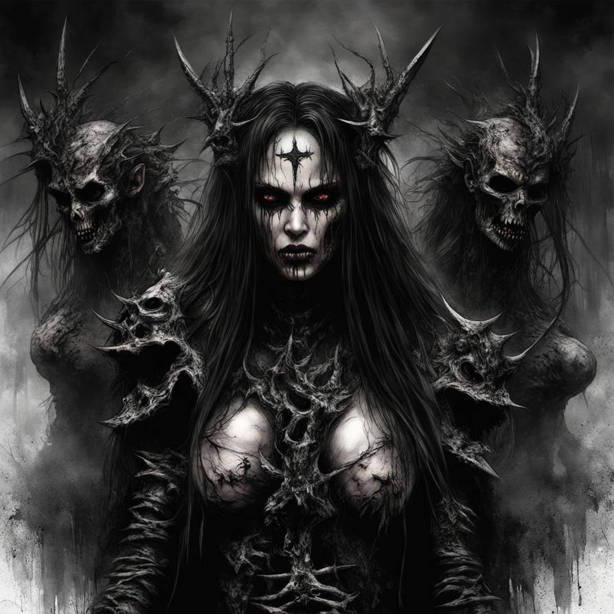 Darkness,gothic,horror,intense Art 1 Female,warrio