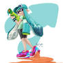 Splatoon -Teal Inkling!