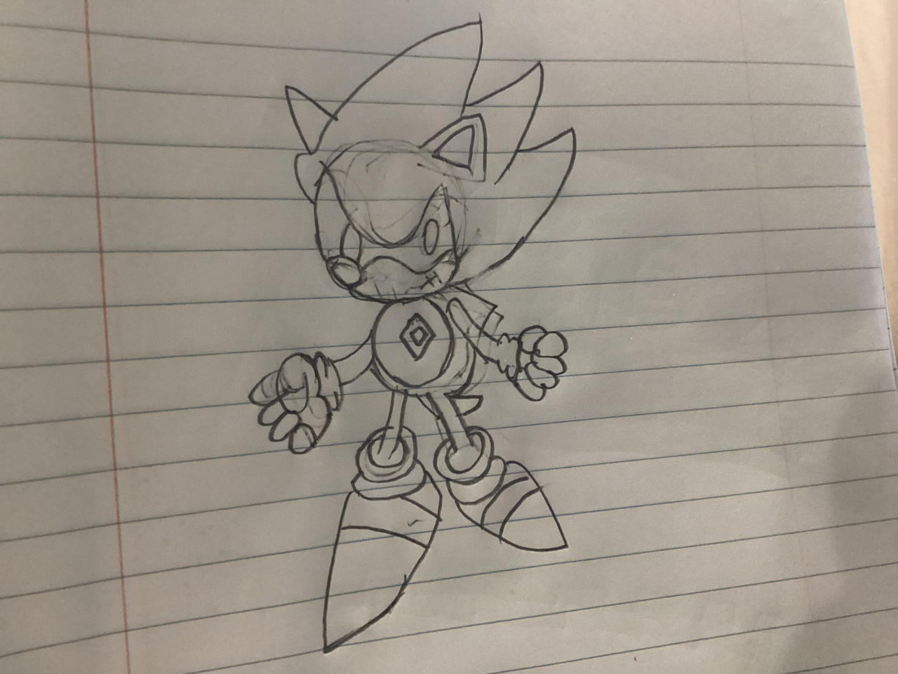 Evil Sonic The Hedgehog By Imposter1295 On DeviantArt