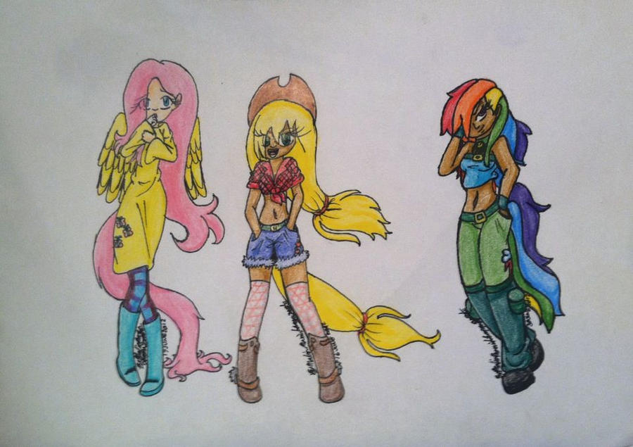 MLP:FIM 3 Humanized Ponies