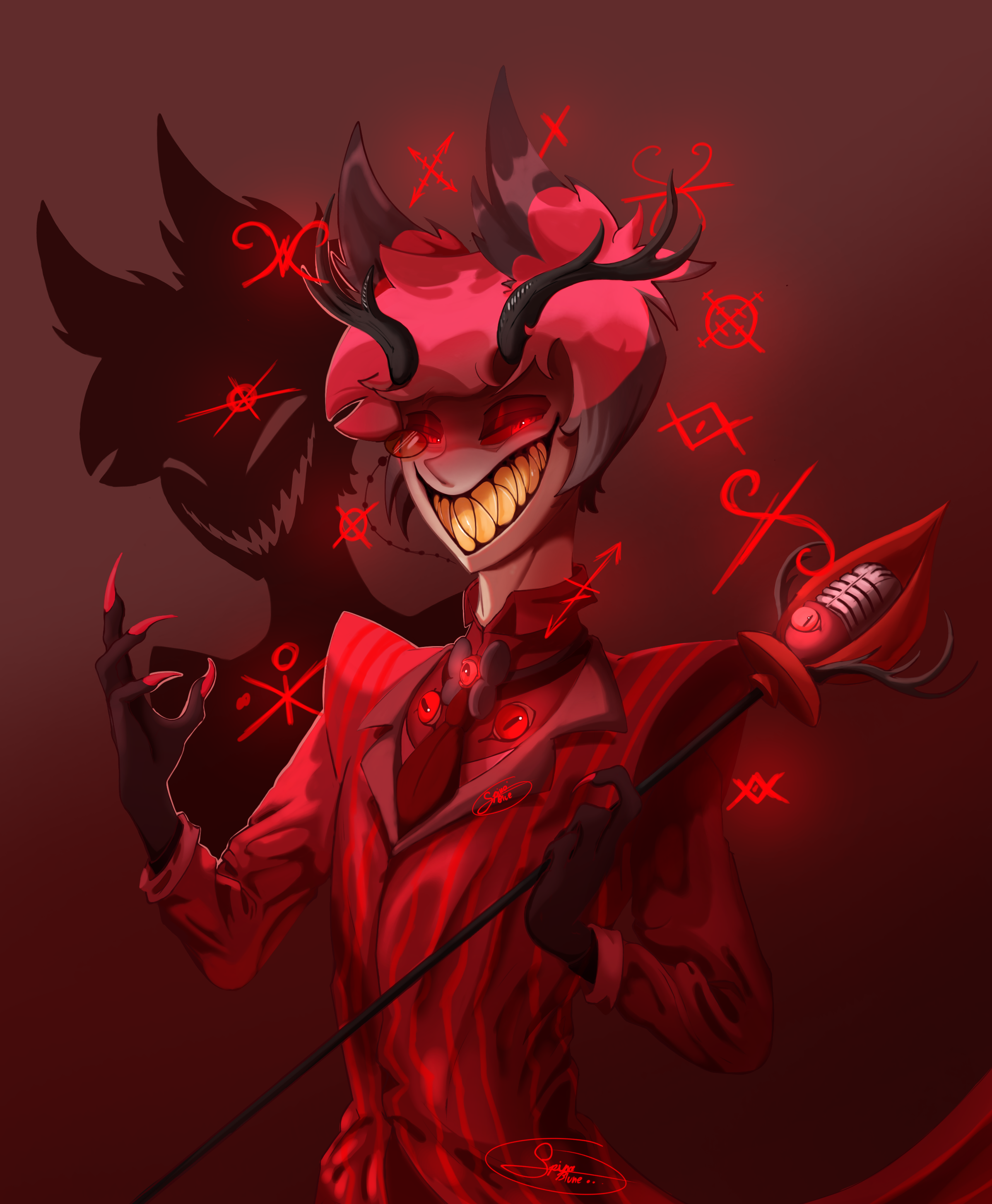 Alastor The Radio Demon Fanart By Spinoblue123 On DeviantArt alastor-the-radio-demon-fanart-by-spinoblue123-on-deviantart