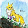 Semi-realistic Renamon