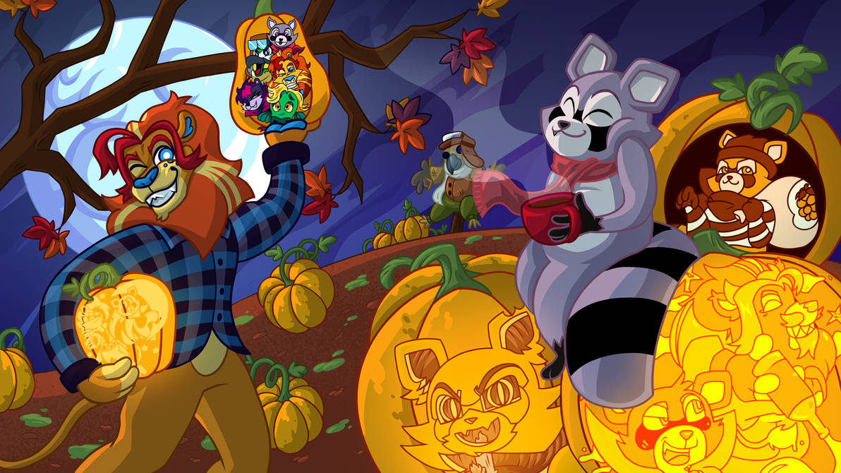 Indigo Park Fall Discord Banner (Halloween Event) by Petrak0r on DeviantArt