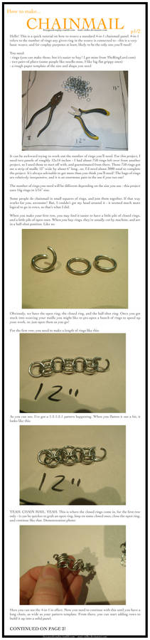 Chainmail tutorial 1 of 2