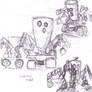 robot concept thumbnails