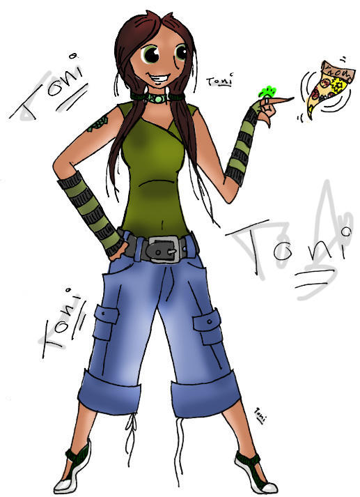 Toni Colored by ph0enix-burn on DeviantArt